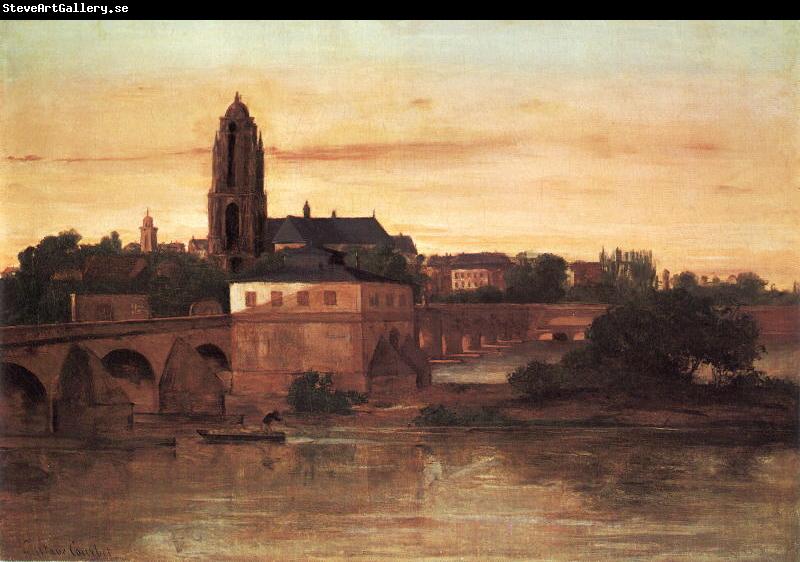 Gustave Courbet View of Frankfurt am Main